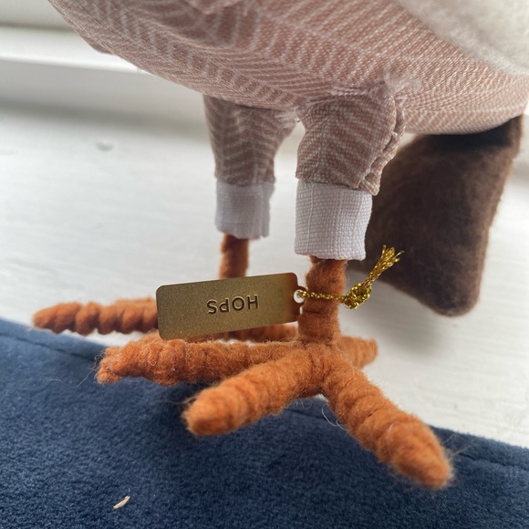 2018 Wondershop Spritz Fabric Bird HOPS Target Featherly Friends w/ Ankle Tag - Picture 6 of 7